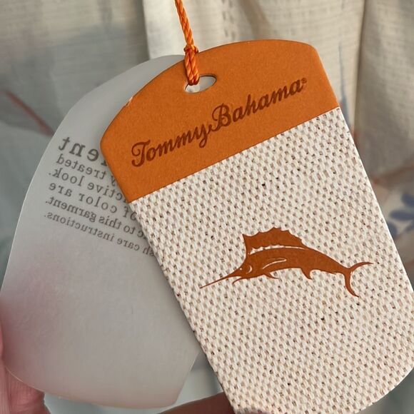 Tommy Bahama NWT 100% Silk Hawaiian shirt Men’s 2XL Big & Tall - Picture 7 of 13